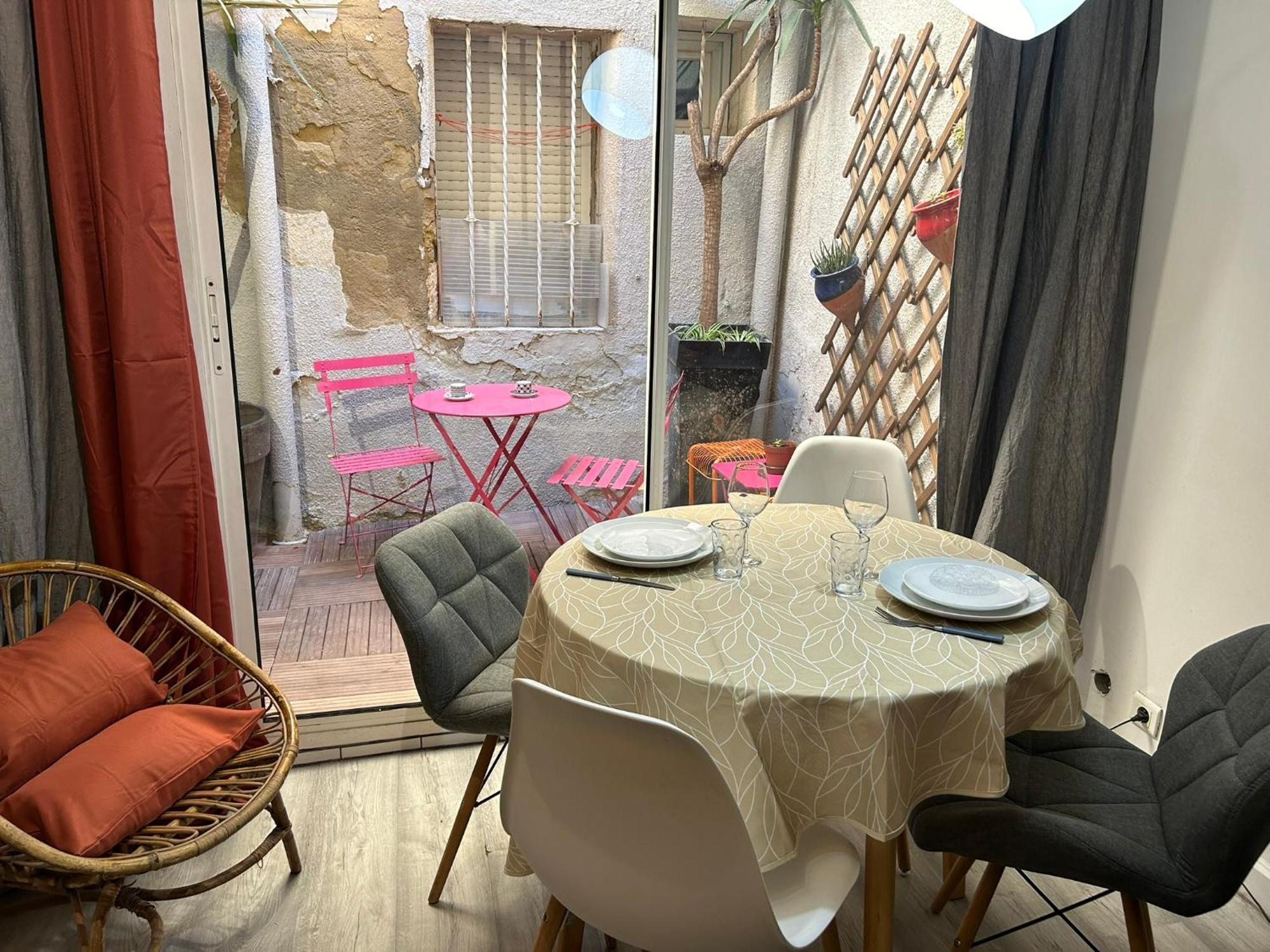 Apartament Le Patio De Montpellier Zewnętrze zdjęcie