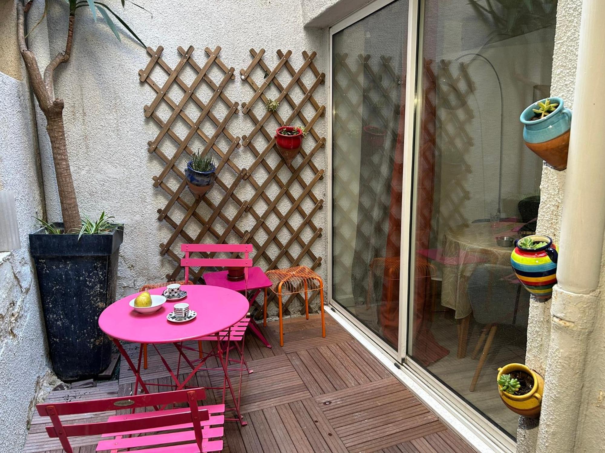 Apartament Le Patio De Montpellier Zewnętrze zdjęcie