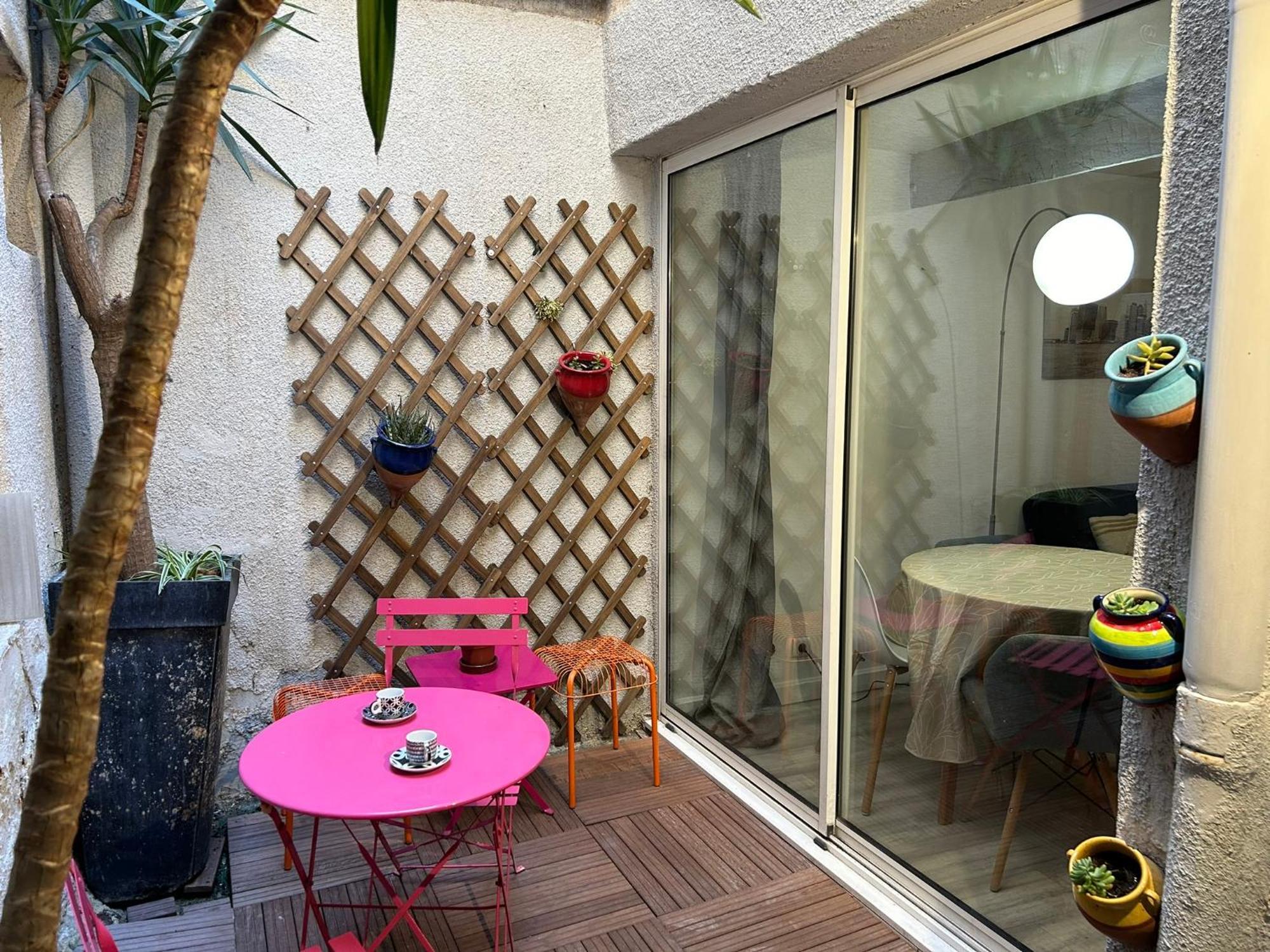 Apartament Le Patio De Montpellier Zewnętrze zdjęcie
